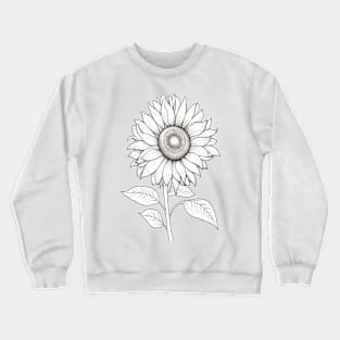 Color Your Own - Sunflower Crewneck Sweatshirt